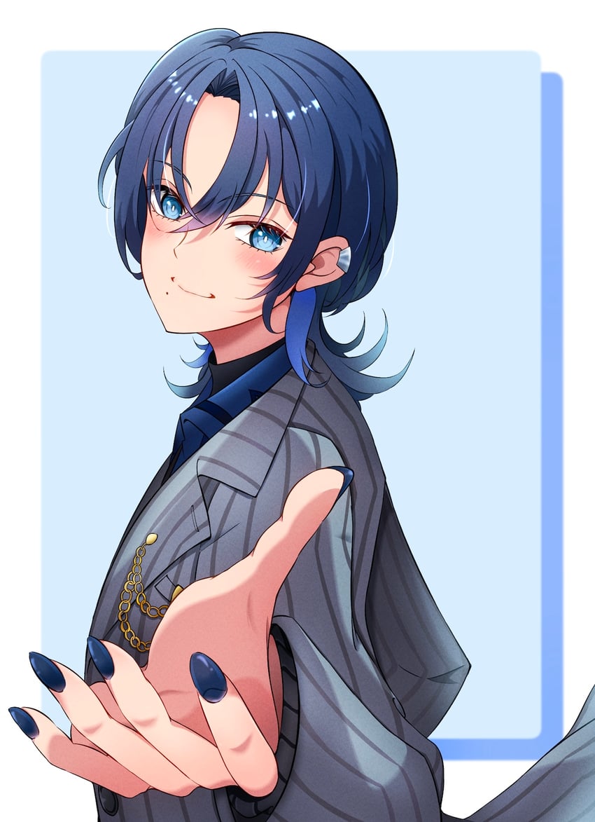 hiodoshi ao (hololive and 1 more) drawn by kentotto