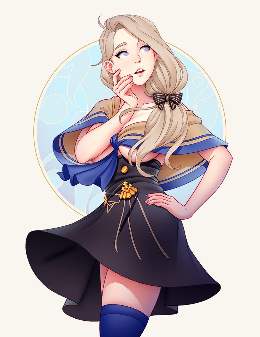 mercedes von martritz (fire emblem and 1 more) drawn by tsuaii