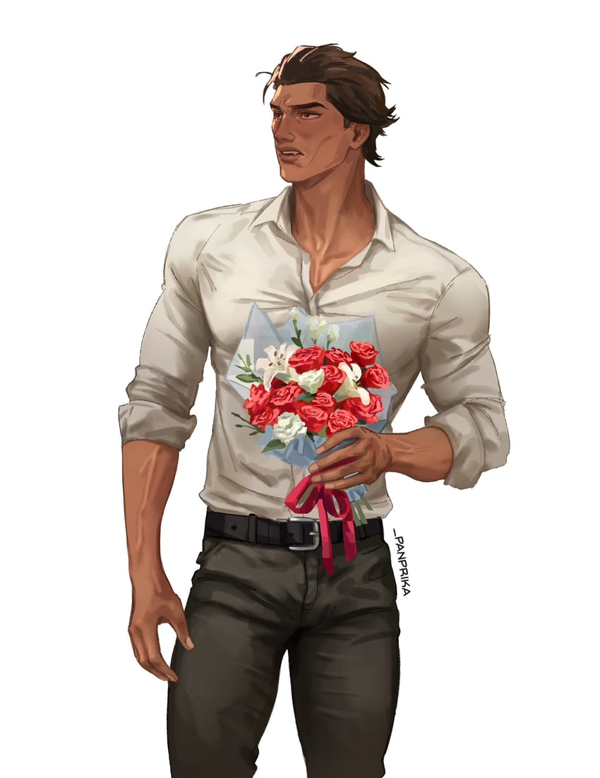 miguel o'hara (marvel and 3 more) drawn by panprika11