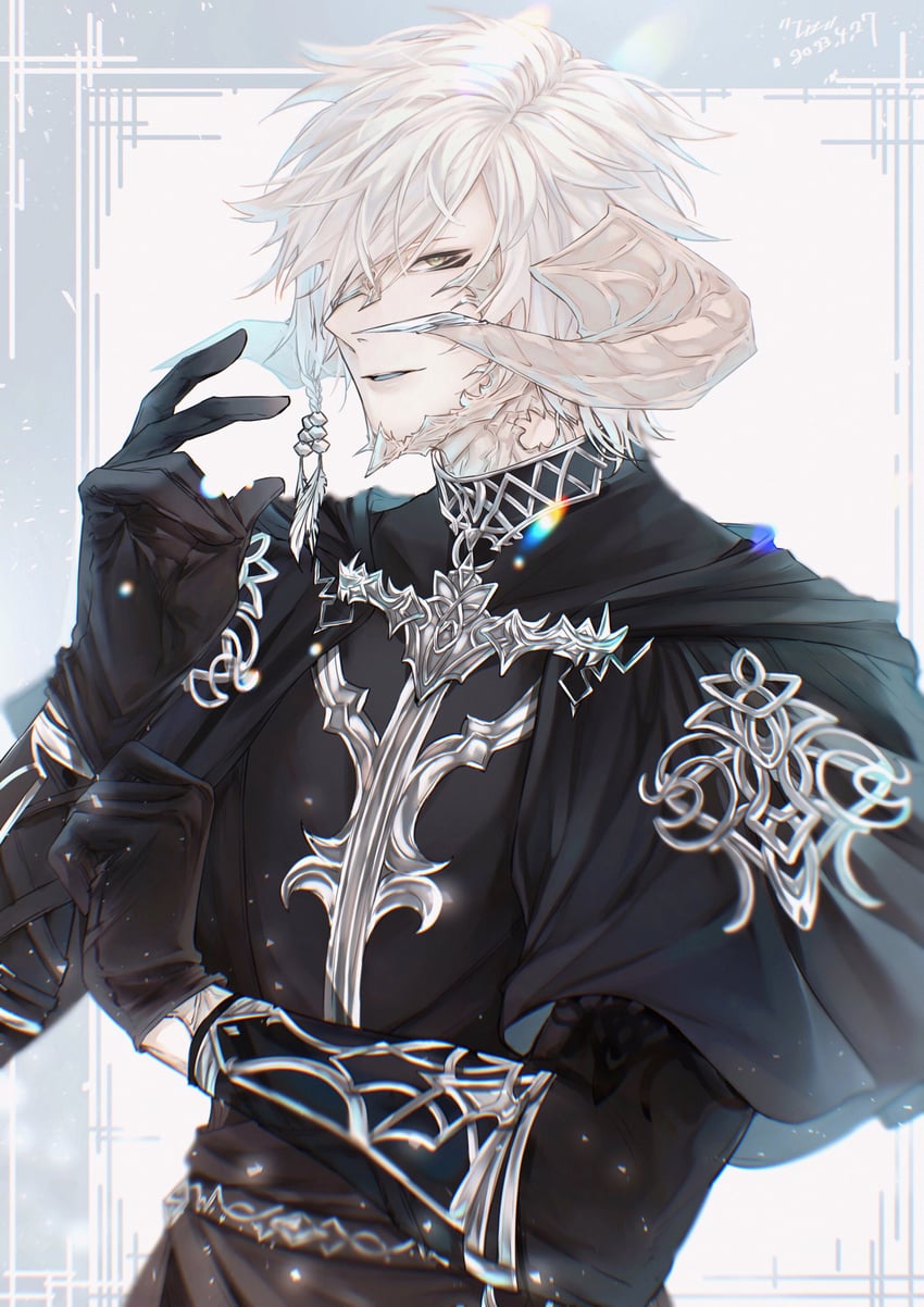 warrior of light and astrologian (final fantasy and 1 more) drawn by liz_gray