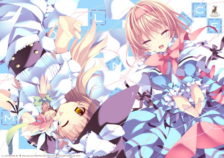 kirisame marisa, alice margatroid, and shanghai doll (touhou) drawn by blue_hallelujah