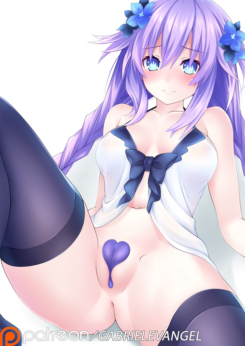 purple heart (neptune and 1 more) drawn by gabriel_evangel