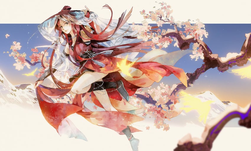 bi ting (xia lan) drawn by xia_lan_bi_ting_chao_hua