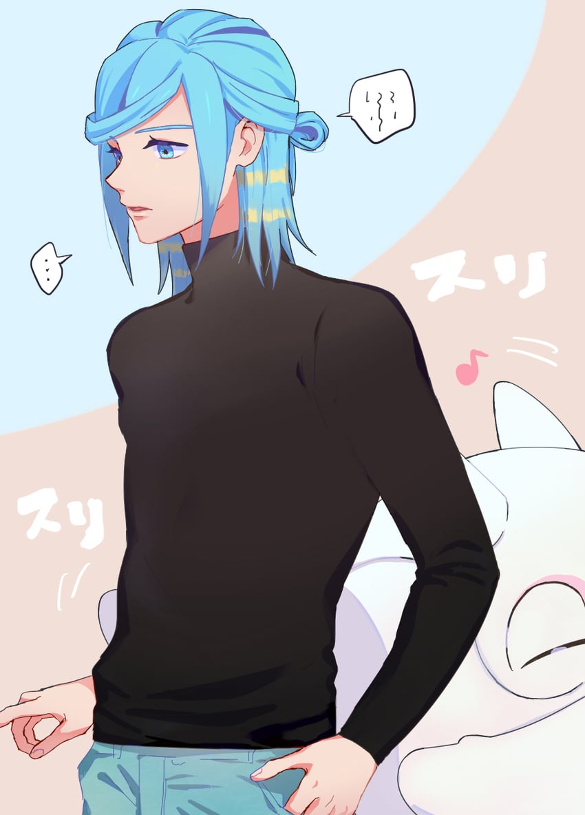 grusha and cetoddle (pokemon and 1 more) drawn by akari_(mamap0ke)