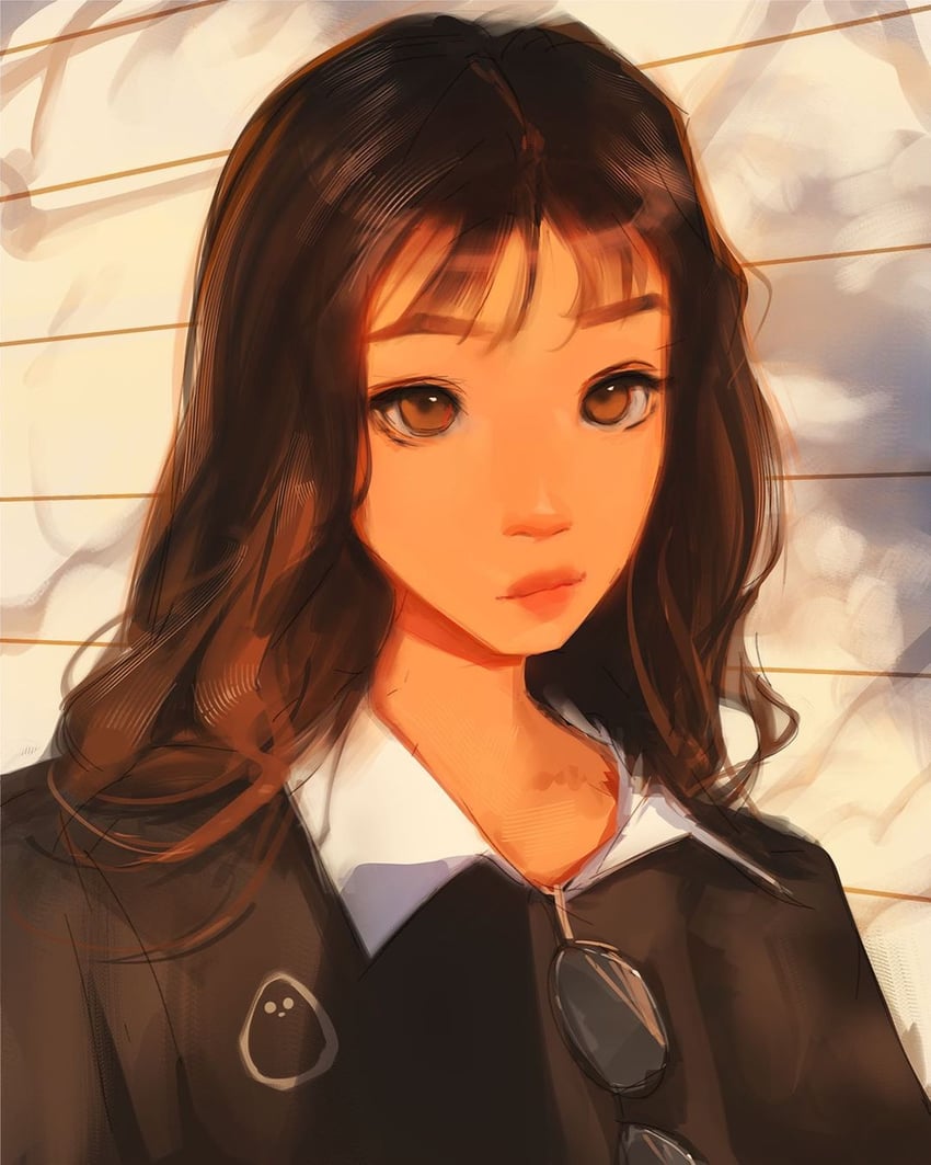 irene wong (real life) drawn by sam_yang