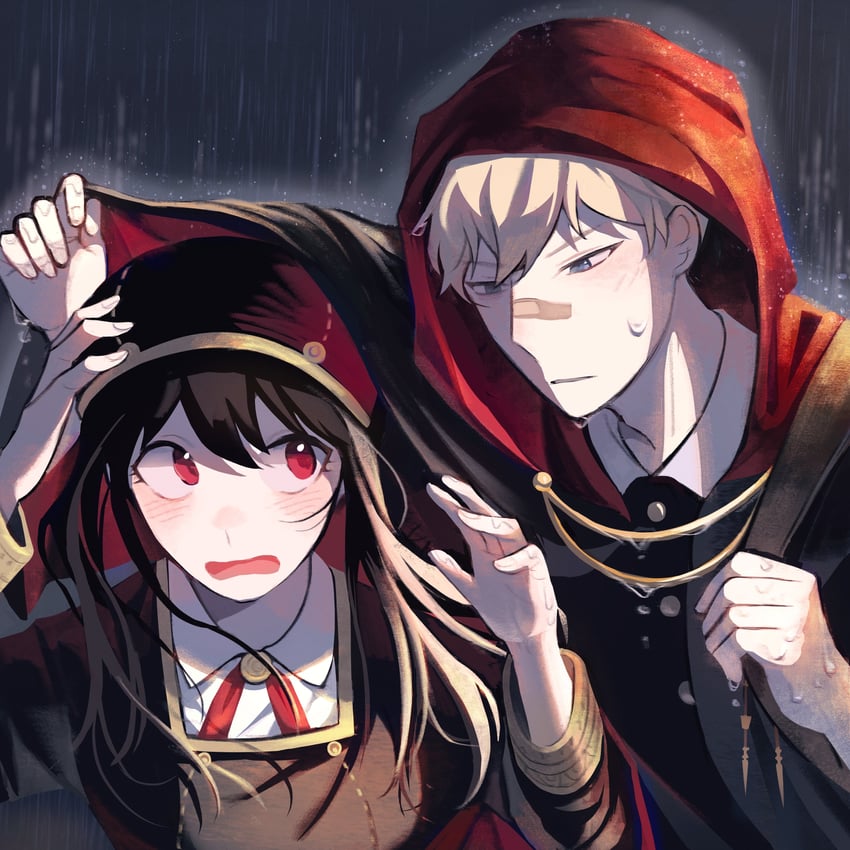 yor briar and twilight (spy x family) drawn by jjhoa