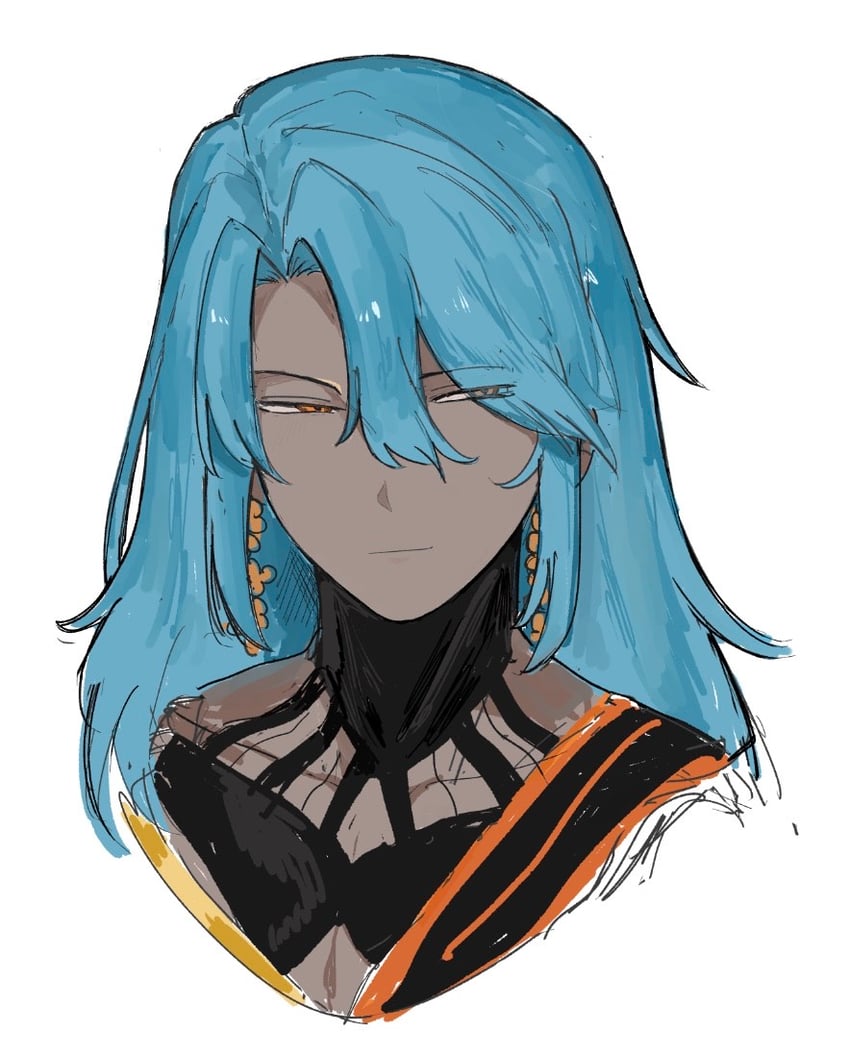 ashoka (fate and 1 more) drawn by nyokinyoki_18