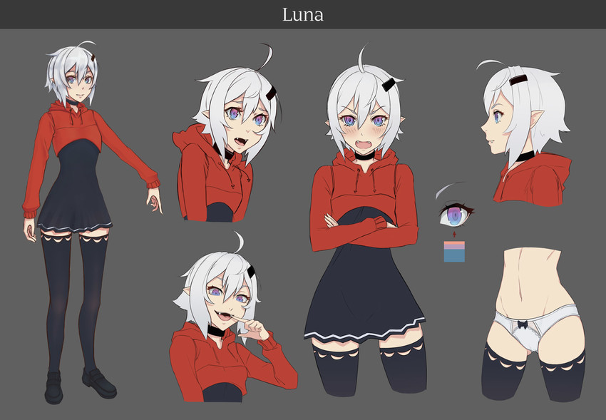 luna (original) drawn by unsomnus