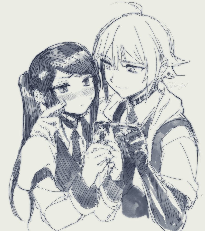 jill stingray and dana zane (va-11 hall-a) drawn by mugitarou