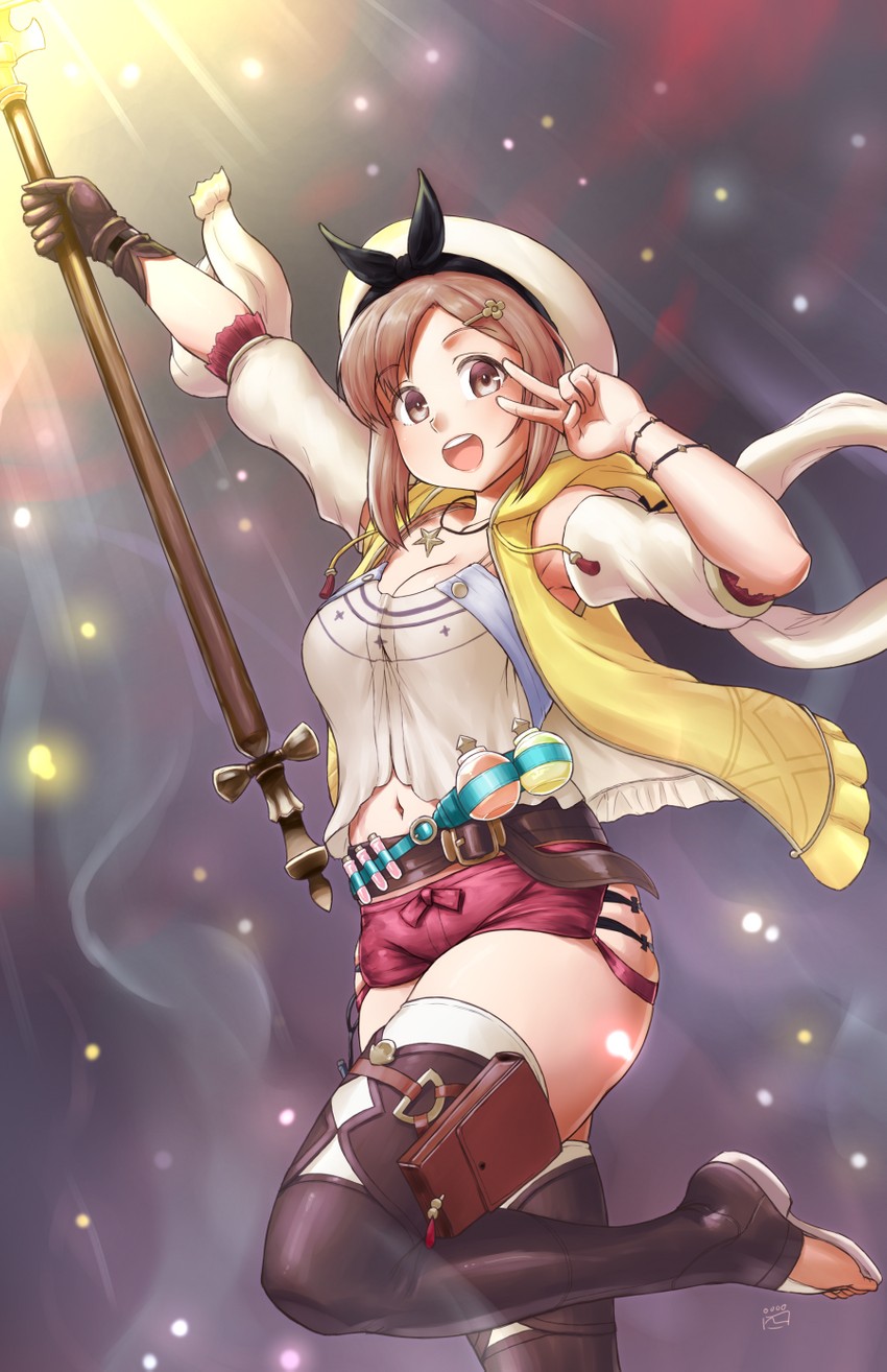 reisalin stout (atelier and 2 more) drawn by finalcake