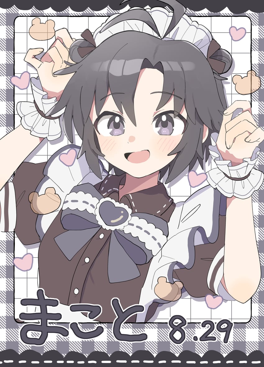 kikuchi makoto (idolmaster and 2 more) drawn by pnt_0202