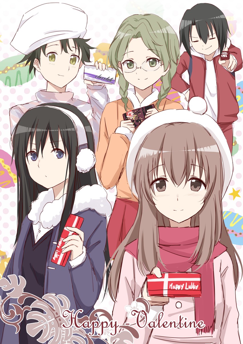 nishimiya shouko, nishimiya yuzuru, ueno naoka, kawai miki, and sahara miyoko (koe no katachi) drawn by ririka_(ab-yuri)