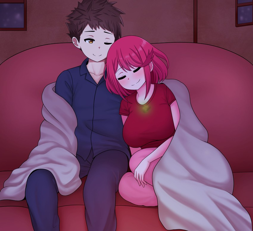 pyra and rex (xenoblade chronicles and 1 more) drawn by the_only_shoe