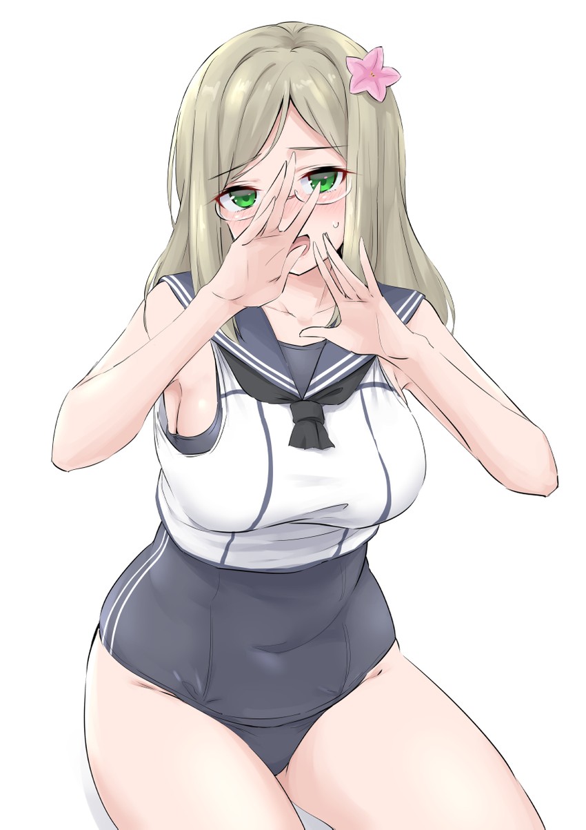 ro-500, katori, and kayano ai (kantai collection) drawn by takomeshi