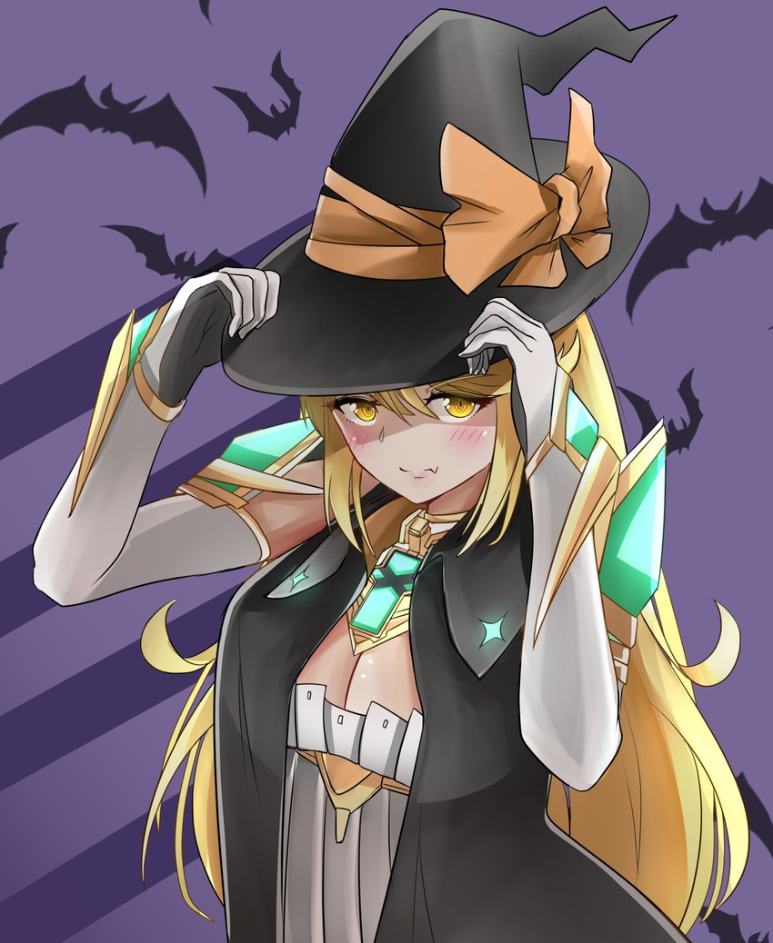 mythra (xenoblade chronicles and 1 more) drawn by sarasadou_dan