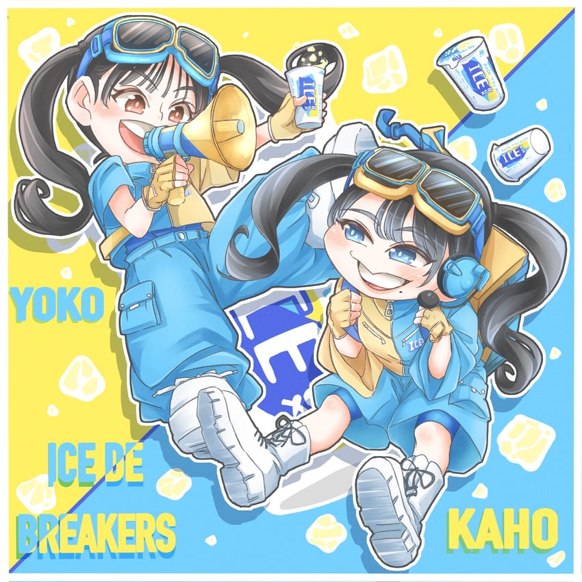 shogenji yoko and fujishima kaho (real life and 1 more) drawn by sasaki_takashi_(sasakit18567752)