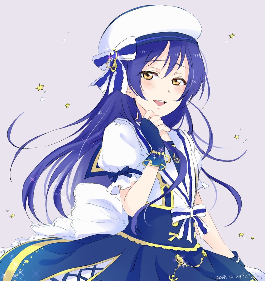 sonoda umi (love live! and 2 more) drawn by kouno_(yk_625v)