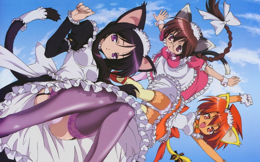 tanarot, hasegawa suzuho, and eneus (magician's academy) drawn by isono_satoshi