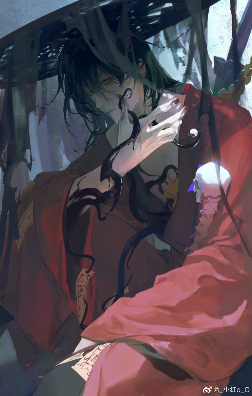 li huowang, li sui, and zhuge yuan (dao gui yi xian) drawn by xiaohong_o_o