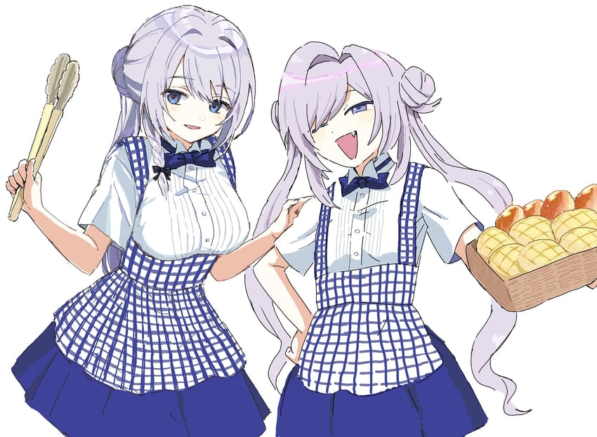 yakumo mitama and yakumo mikage (mahou shoujo madoka magica and 1 more) drawn by boyano and kojima_terashi