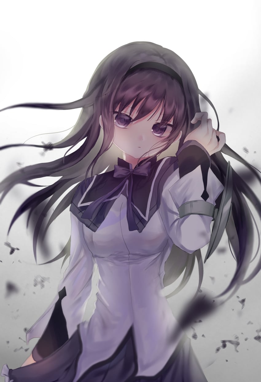 akemi homura (mahou shoujo madoka magica) drawn by kalle_(pixiv_89008173)