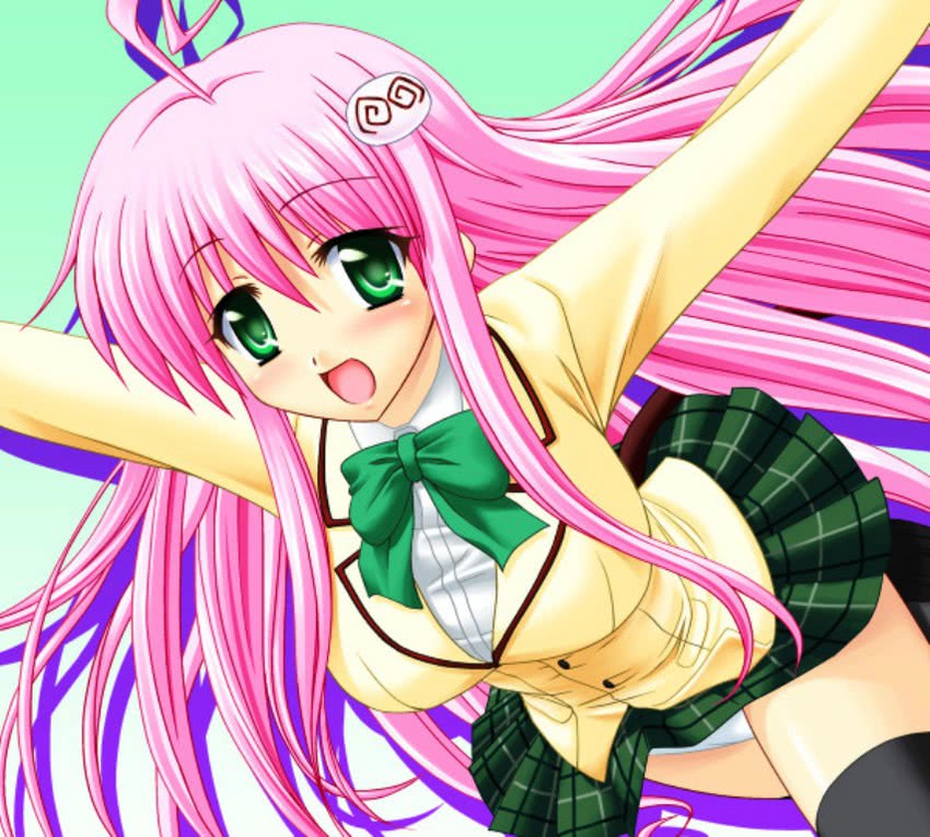 lala satalin deviluke and peke (to love-ru) drawn by yaoyorozu-kobo