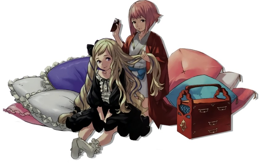 elise and sakura (fire emblem and 1 more) drawn by kozaki_yuusuke