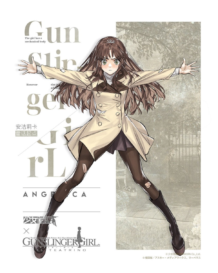 angelica (girls' frontline and 1 more) drawn by nishiro_ryoujin