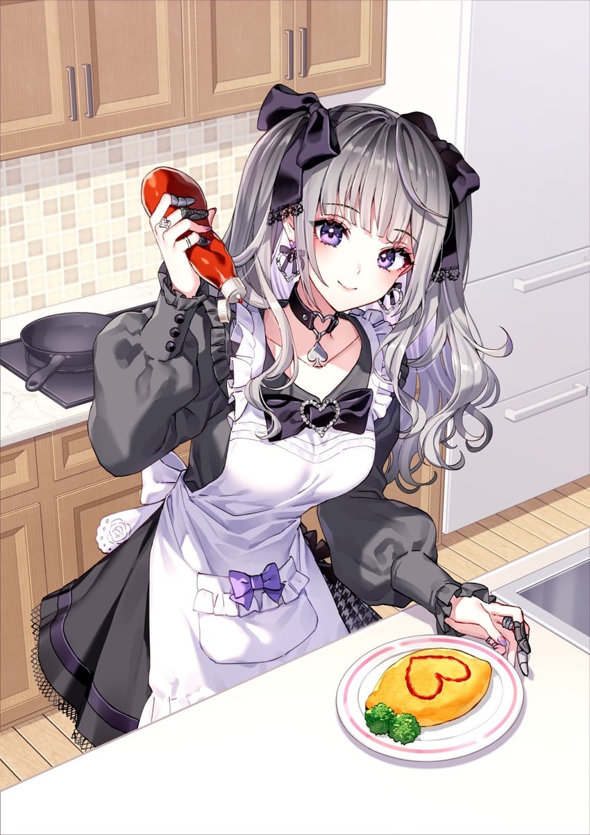 kotosaka shizune (menhera ga aisai apron ni kigaetara) drawn by nardack
