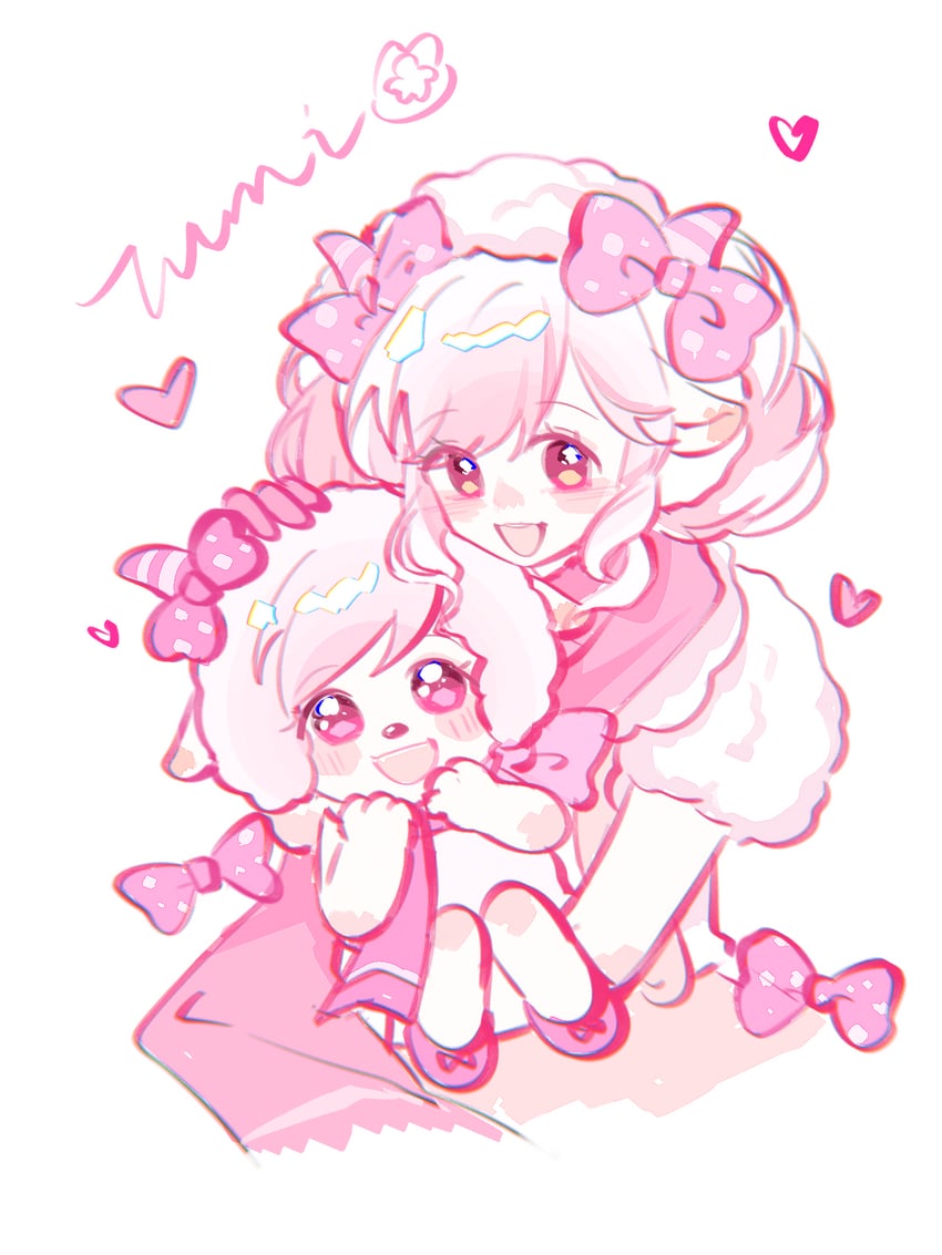 nikki, mei yangyang, and pink snowprint (nikki and 2 more) drawn by jianuannuannuan