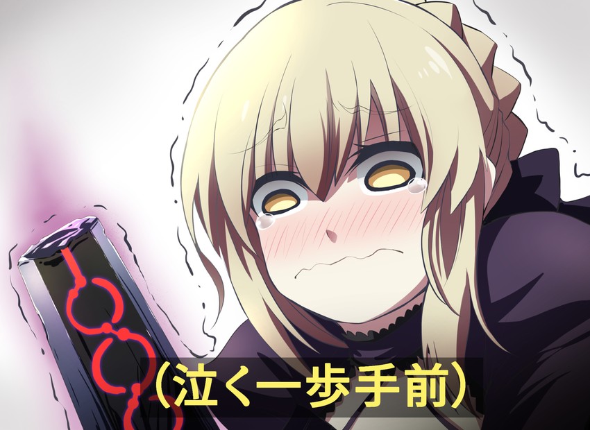 artoria pendragon and saber alter (fate and 1 more) drawn by fujitaka_nasu