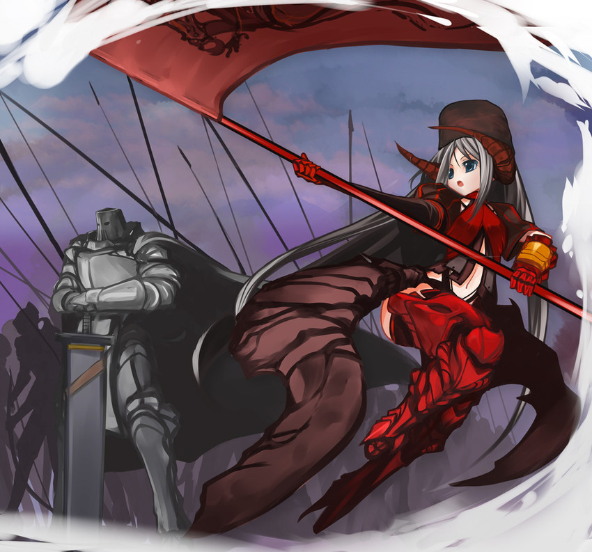 pixiv fantasia and 1 more drawn by pupps