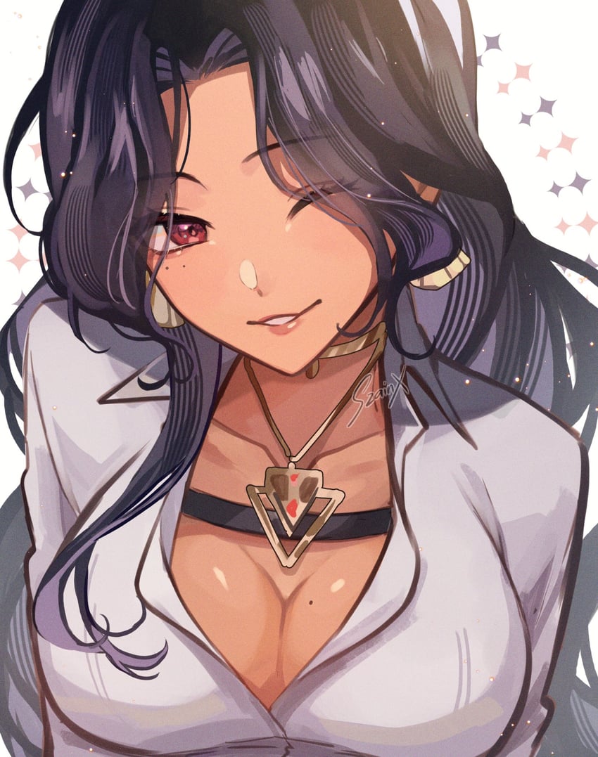scarle yonaguni (nijisanji and 1 more) drawn by szainx
