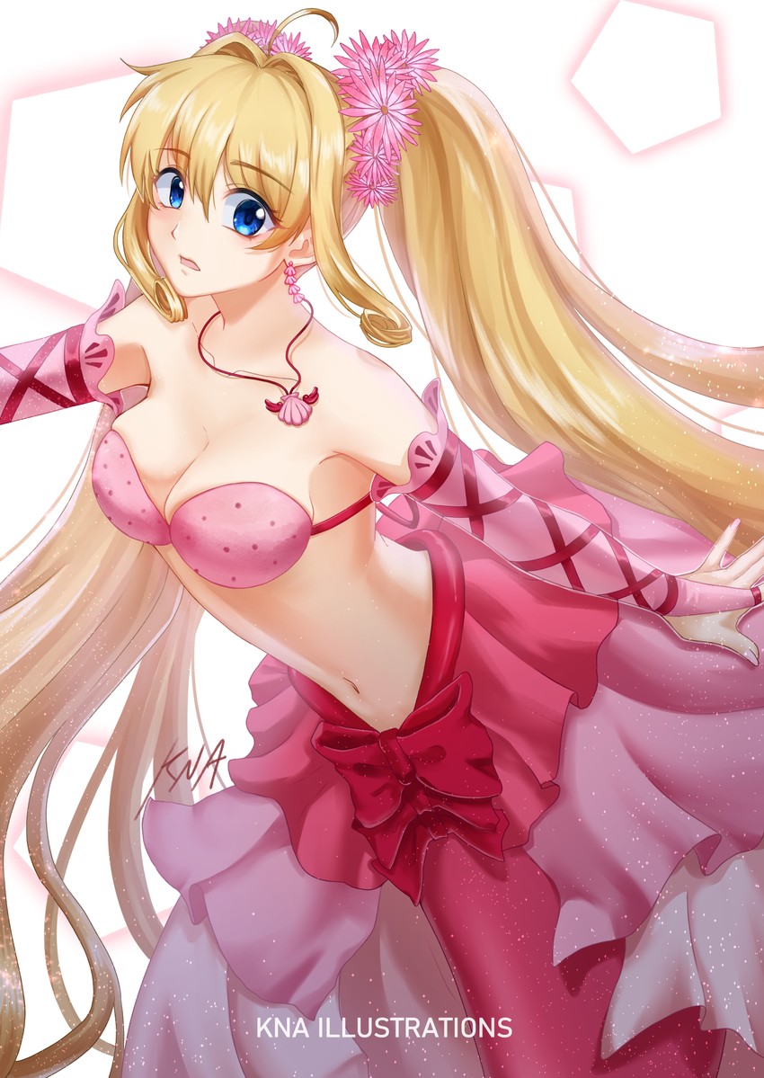 nanami lucia (mermaid melody pichi pichi pitch) drawn by kna_illustrations