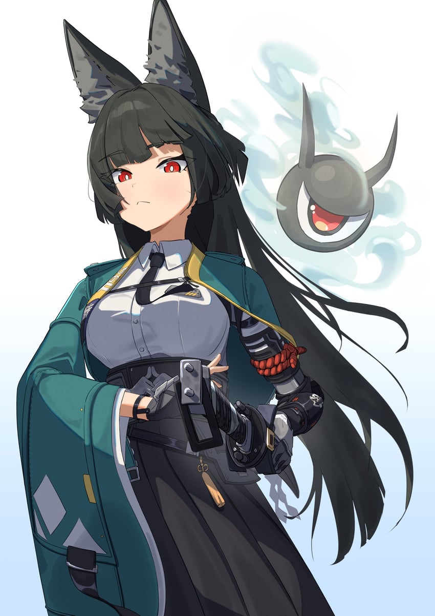 hoshimi miyabi and tailless (zenless zone zero) drawn by tora_(kumo_sakamoto)