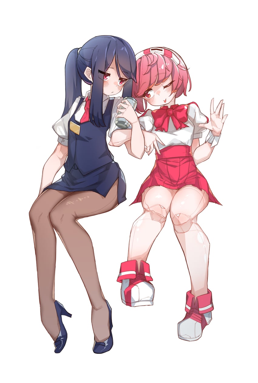 jill stingray and dorothy haze (va-11 hall-a) drawn by dthmns