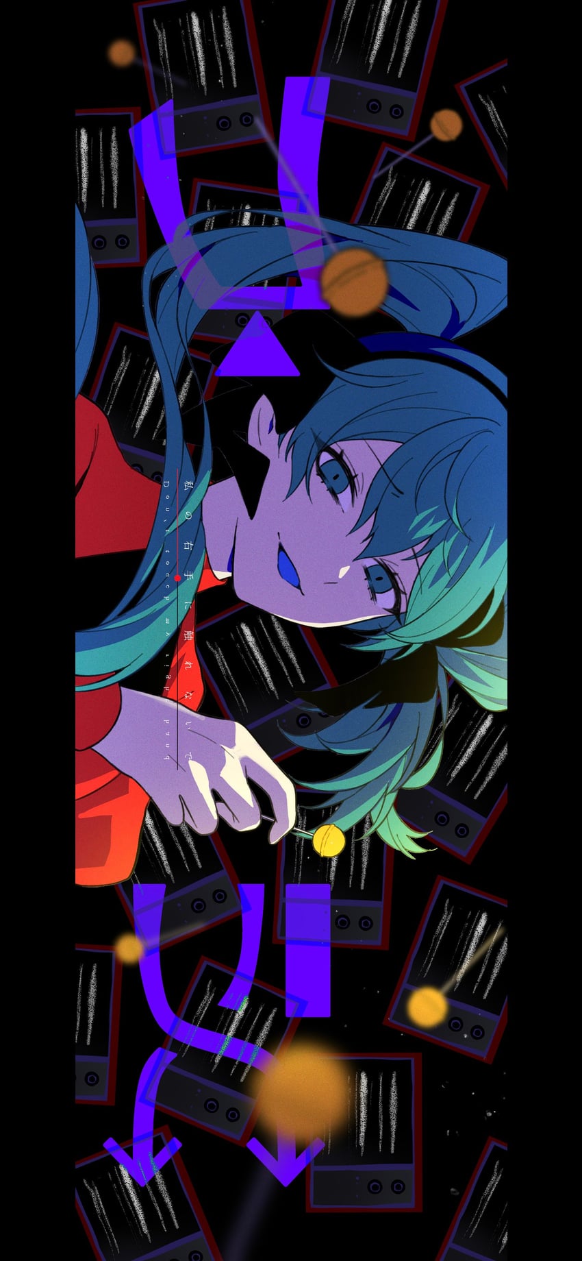 hatsune miku (vocaloid and 1 more) drawn by kotoha_shiki