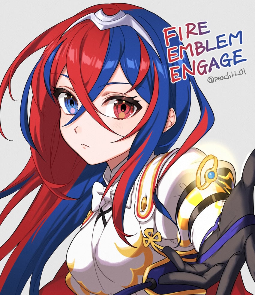 female alear (fire emblem and 1 more) drawn by shamu_(peach11_01)