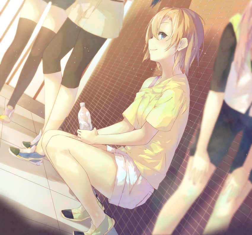 kosaka honoka (love live! and 1 more) drawn by la-na