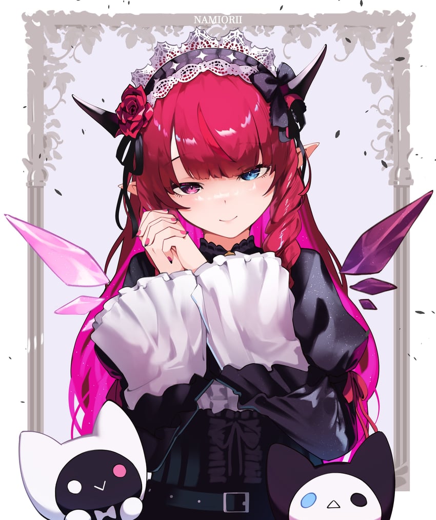 irys, bloom, and gloom (hololive and 1 more) drawn by namiorii