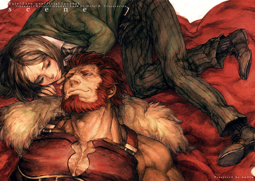 iskandar and waver velvet (fate and 1 more) drawn by ttakuann