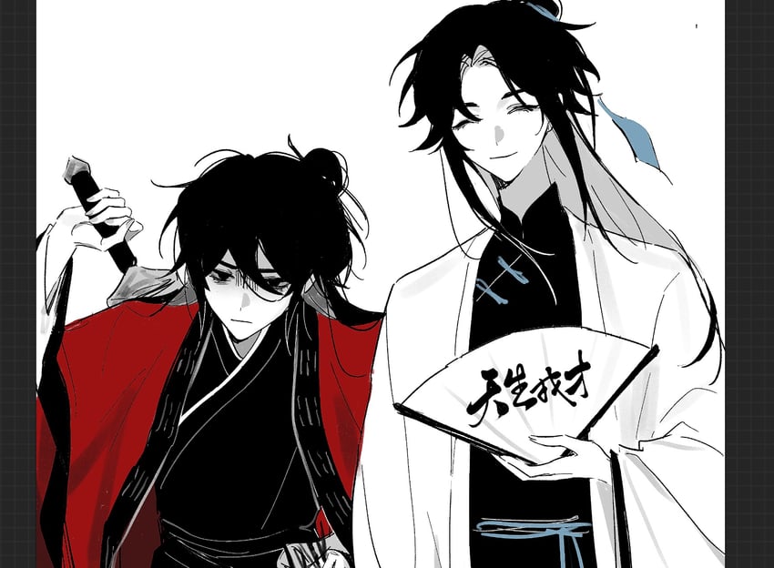 li huowang and zhuge yuan (dao gui yi xian) drawn by tjm6666