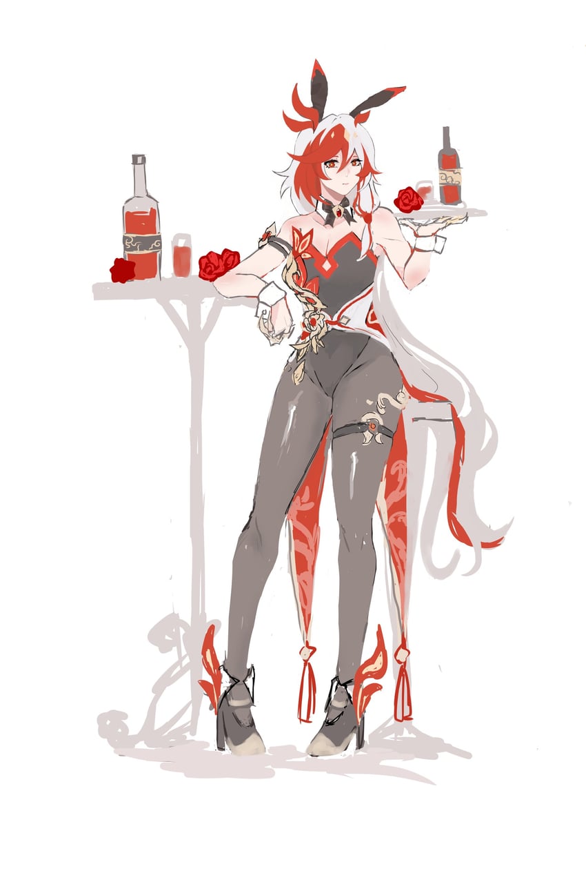 fu hua (honkai and 1 more) drawn by baise_de
