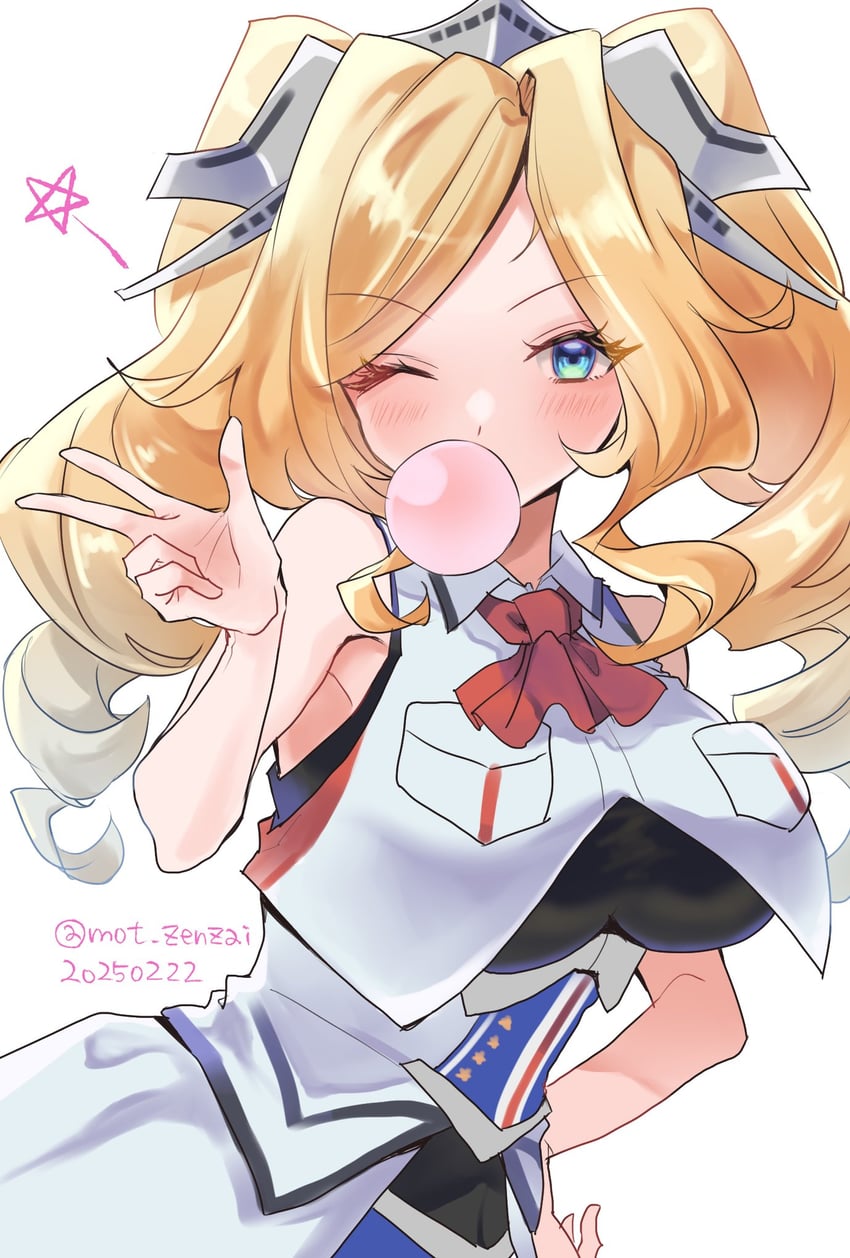 honolulu and honolulu kai (kantai collection) drawn by mot_zenzai
