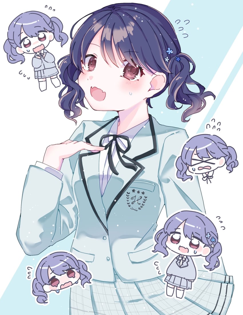 fukumaru koito (idolmaster and 1 more) drawn by kobayashi_ruten