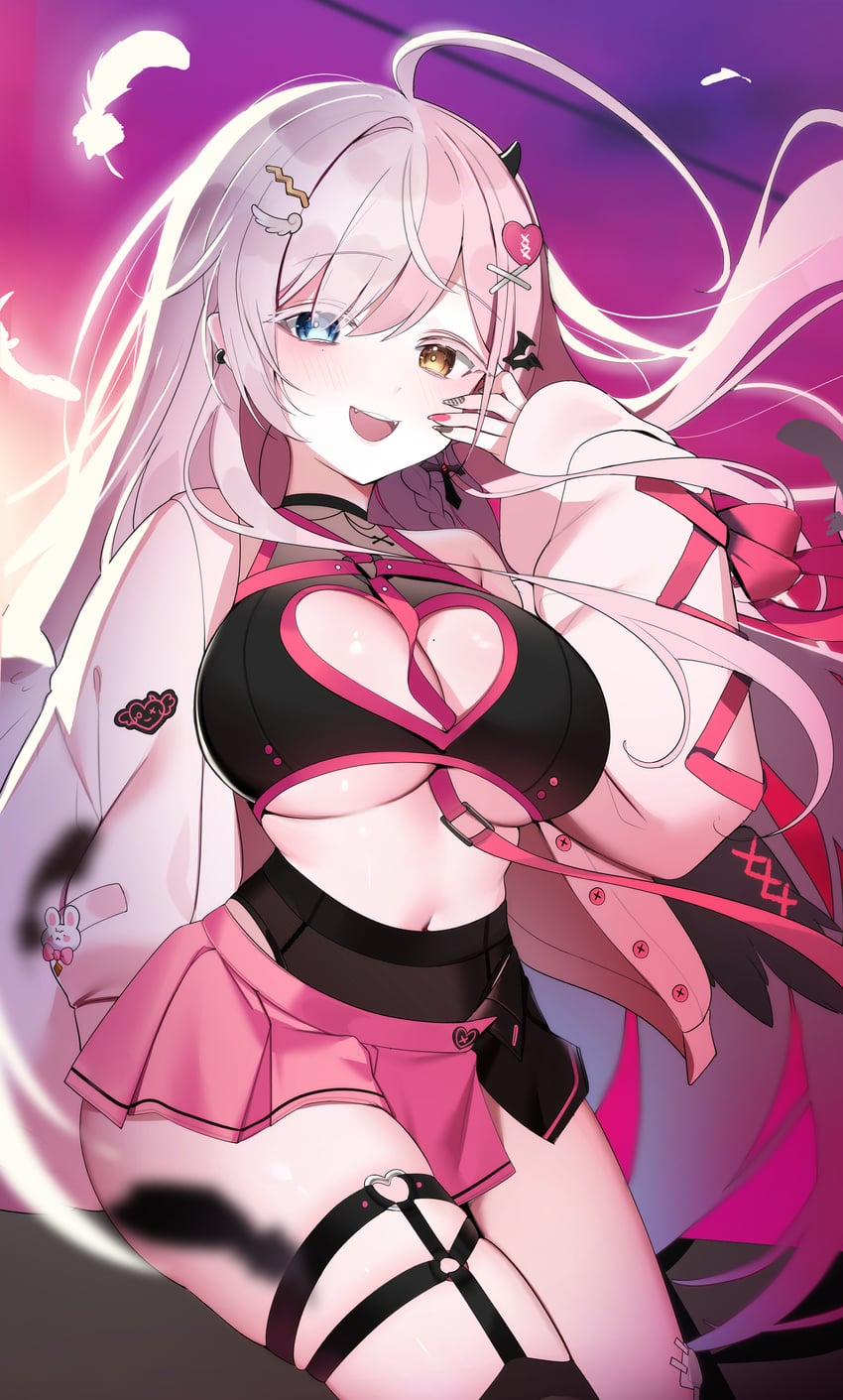 momosiro kana (indie virtual youtuber) drawn by ropu_(ropu_10)