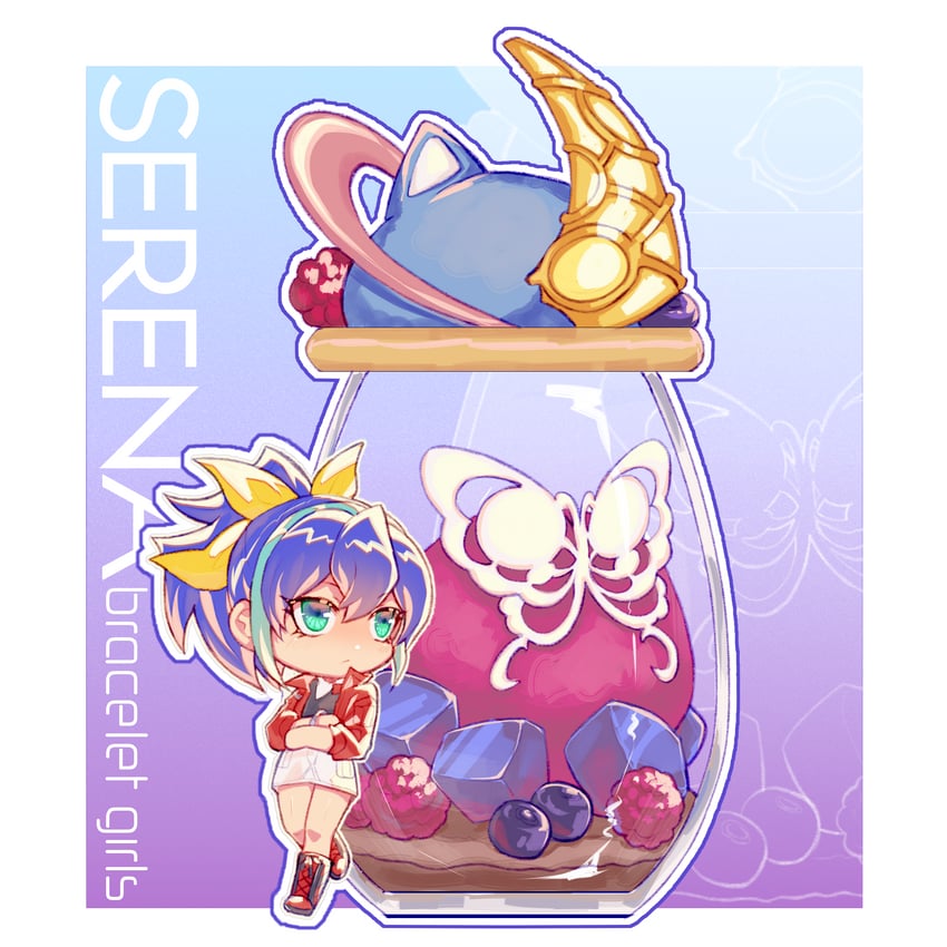 serena and lunalight leo dancer (yu-gi-oh! and 1 more) drawn by udoshiyo