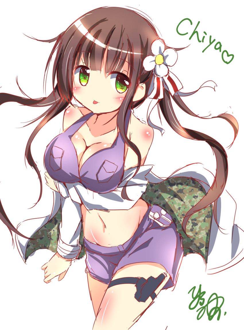 ujimatsu chiya (gochuumon wa usagi desu ka?) drawn by hinata_yuu_(atelierhinata)