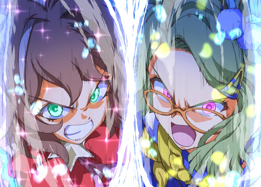 rhein kraft and air messiah (umamusume) drawn by zukki_(bijitaru)
