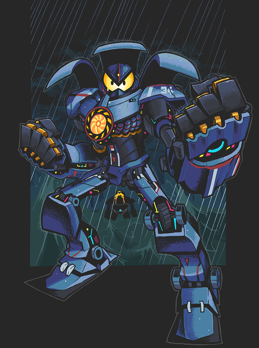 gipsy danger and cherno alpha (pacific rim) drawn by gashi-gashi
